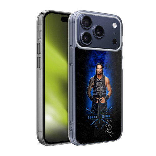 WWE 2017 Roman Reigns LED Image 2 Soft Gel Case for Apple iPhone 17 Pro Max
