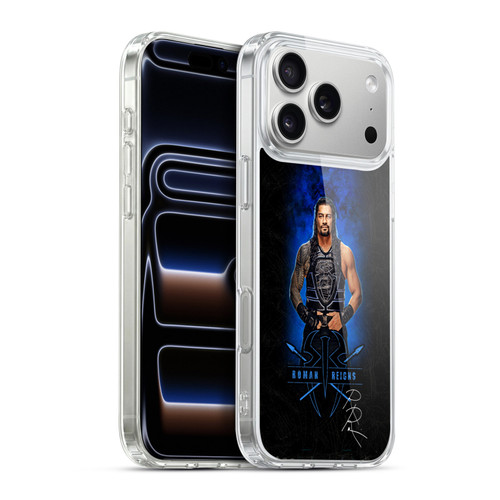 WWE 2017 Roman Reigns LED Image 2 Soft Gel Case for Apple iPhone 17 Pro Max
