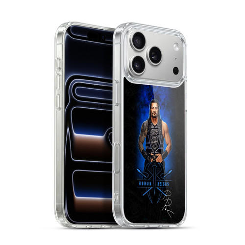 WWE 2017 Roman Reigns LED Image 2 Soft Gel Case for Apple iPhone 17 Pro Max