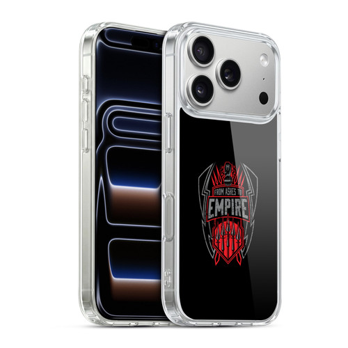 WWE 2017 Roman Reigns From Ashes To Empire Soft Gel Case for Apple iPhone 17 Pro