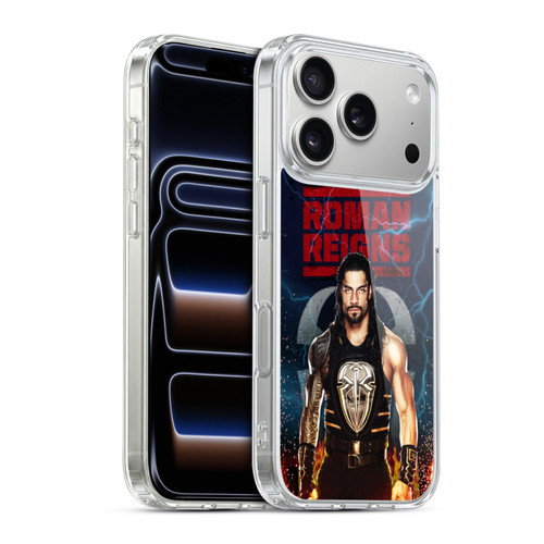 WWE 2017 Roman Reigns LED Image Soft Gel Case for Apple iPhone 17 Pro