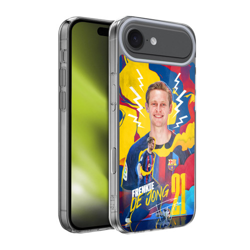 FC Barcelona 2022/23 First Team Frenkie de Jong Soft Gel Case for Apple iPhone 17 Air
