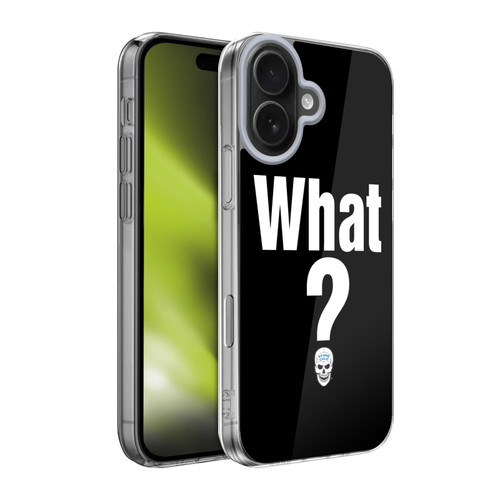 WWE Steve Austin What? Soft Gel Case for Apple iPhone 17 WWE Steve Austin What? Soft Gel Case for Apple iPhone 17