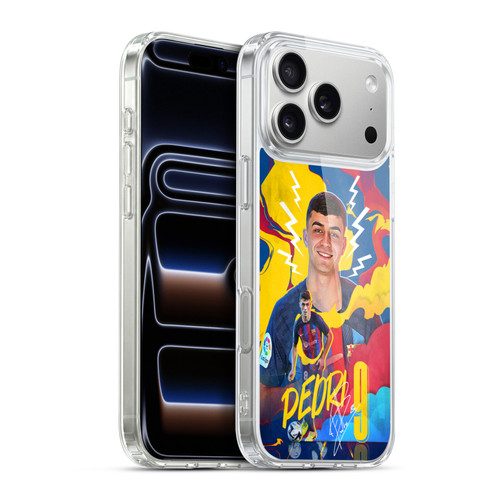 FC Barcelona 2022/23 First Team Pedri Soft Gel Case for Apple iPhone 17 Pro Max