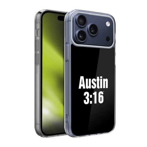 WWE Steve Austin 3:16 Soft Gel Case for Apple iPhone 17 Pro Max WWE Steve Austin 3:16 Soft Gel Case for Apple iPhone 17 Pro Max