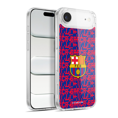 FC Barcelona Graphics Pattern Soft Gel Case for Apple iPhone 17 Air