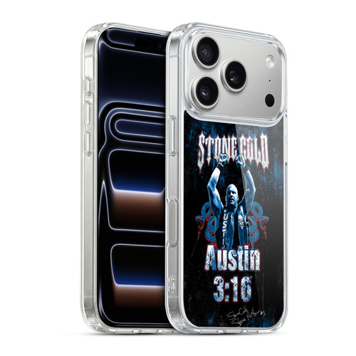 WWE Steve Austin Stone Cold Toughest SOB Soft Gel Case for Apple iPhone 17 Pro