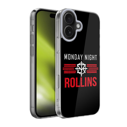 WWE Superstars 7 Seth Rollins Monday Night Soft Gel Case for Apple iPhone 17