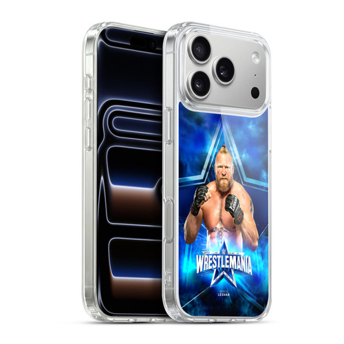 WWE Wrestlemania 38 Superstars Brock Lesnar Soft Gel Case for Apple iPhone 17 Pro Max