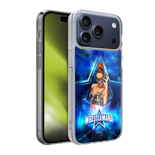 WWE Wrestlemania 38 Superstars Becky Lynch Soft Gel Case for Apple iPhone 17 Pro