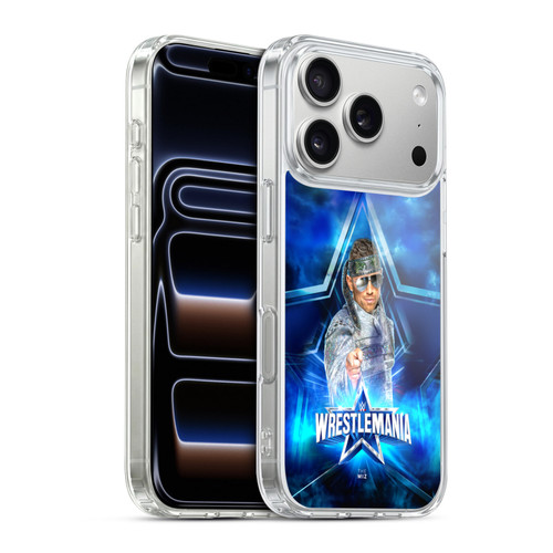 WWE Wrestlemania 38 Superstars The Miz Soft Gel Case for Apple iPhone 17 Pro