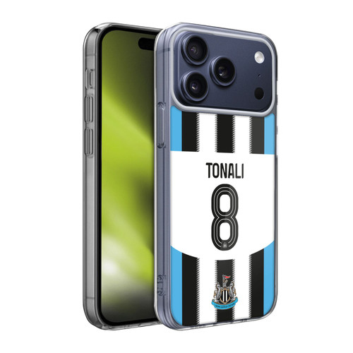 Newcastle United Football Club 2025/26 Players Home Kit Sandro Tonali Soft Gel Case for Apple iPhone 17 Pro Max Newcastle United Football Club 2025/26 Players Home Kit Sandro Tonali Soft Gel Case for Apple iPhone 17 Pro Max