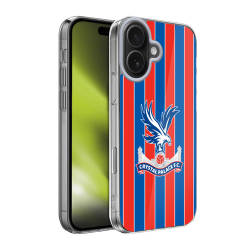 Crystal Palace FC 2025/26 Crest Kit Home Soft Gel Case for Apple iPhone 17