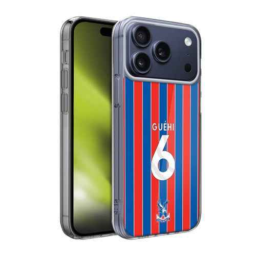 Crystal Palace FC 2025/26 Players Home Kit Marc Guéhi Soft Gel Case for Apple iPhone 17 Pro Max