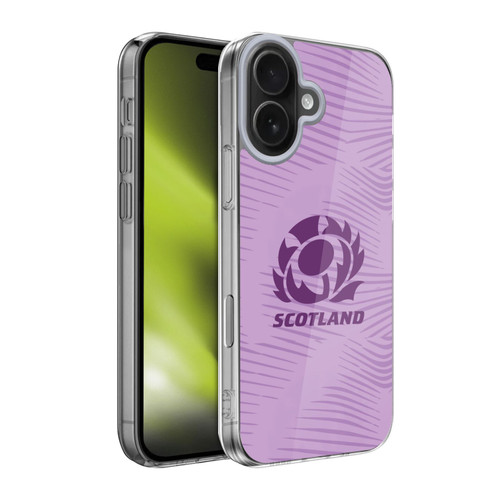 Scotland Rugby 2025/26 Crest Kit Away Soft Gel Case for Apple iPhone 17