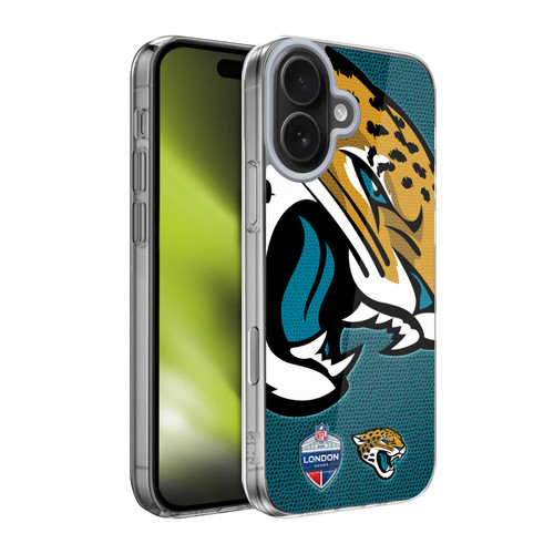 NFL 2024 International Games London Jaguars Soft Gel Case for Apple iPhone 17