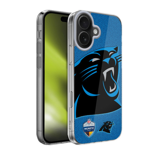 NFL 2024 International Games Munich Panthers Soft Gel Case for Apple iPhone 17