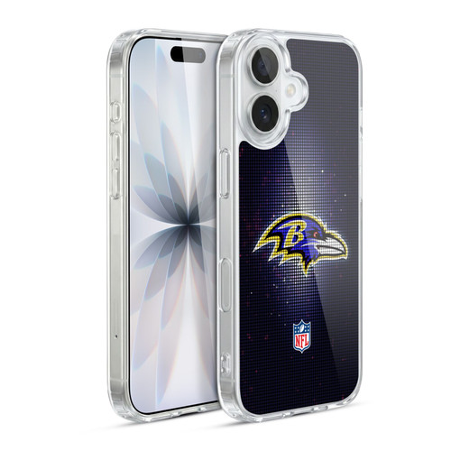 NFL Baltimore Ravens Artwork LED Soft Gel Case for Apple iPhone 17
