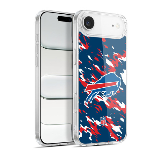 NFL Buffalo Bills Logo Camou Soft Gel Case for Apple iPhone 17 Air