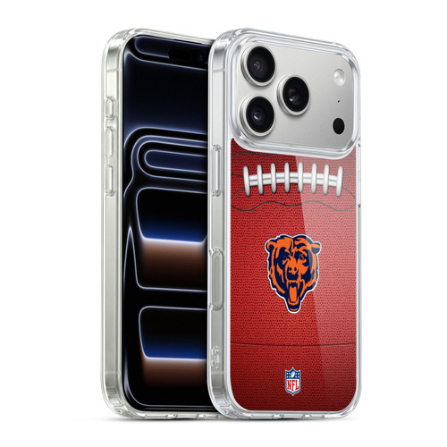 NFL Chicago Bears Graphics Football Soft Gel Case for Apple iPhone 17 Pro