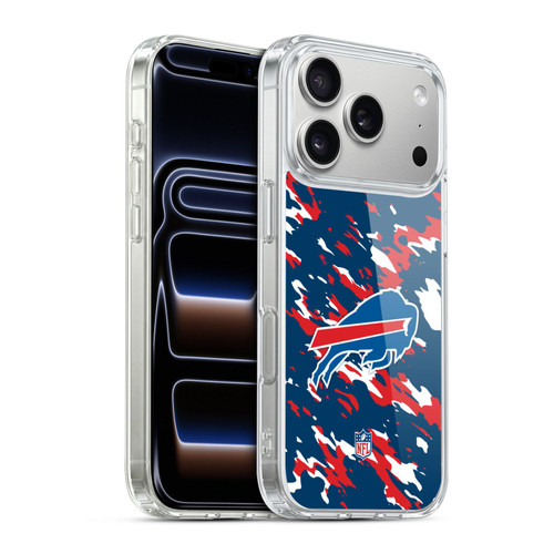 NFL Buffalo Bills Logo Camou Soft Gel Case for Apple iPhone 17 Pro