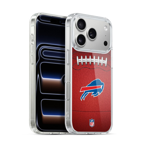 NFL Buffalo Bills Graphics Football Soft Gel Case for Apple iPhone 17 Pro