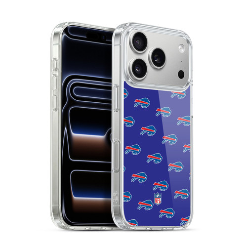 NFL Buffalo Bills Artwork Patterns Soft Gel Case for Apple iPhone 17 Pro