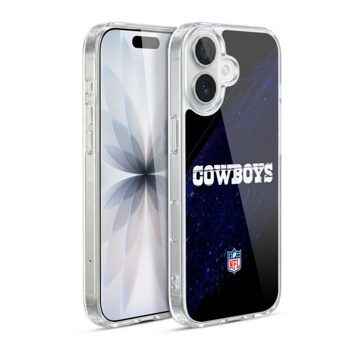 NFL Dallas Cowboys Logo Blur Soft Gel Case for Apple iPhone 17