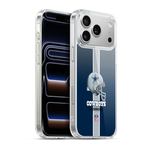 NFL Dallas Cowboys Logo Helmet Soft Gel Case for Apple iPhone 17 Pro Max