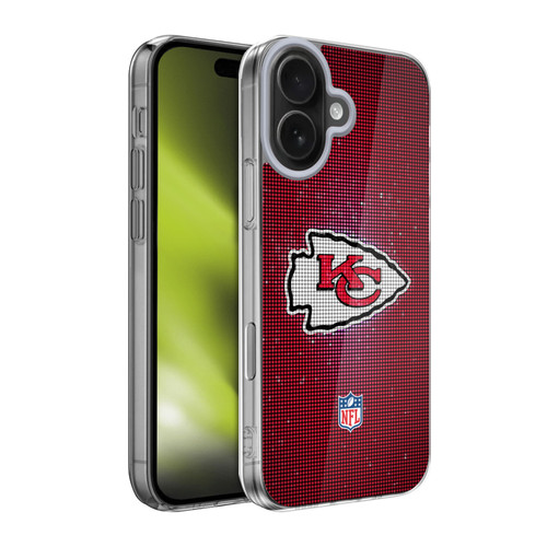 NFL Kansas City Chiefs Artwork LED Soft Gel Case for Apple iPhone 17
