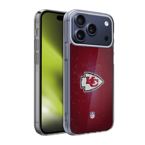 NFL Kansas City Chiefs Artwork LED Soft Gel Case for Apple iPhone 17 Pro Max