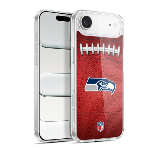 NFL Seattle Seahawks Graphics Football Soft Gel Case for Apple iPhone 17 Air