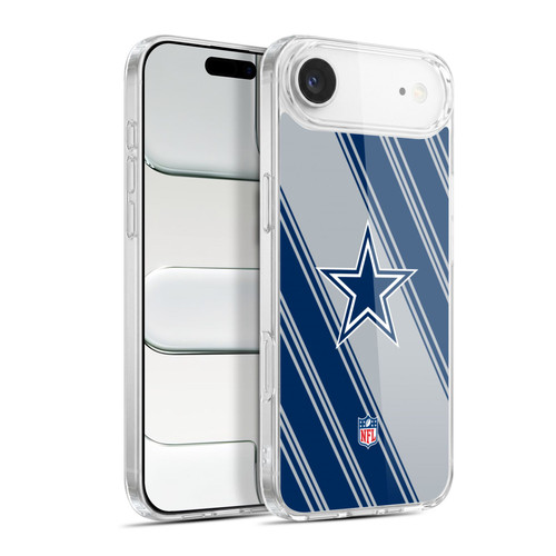 NFL Dallas Cowboys Artwork Stripes Soft Gel Case for Apple iPhone 17 Air