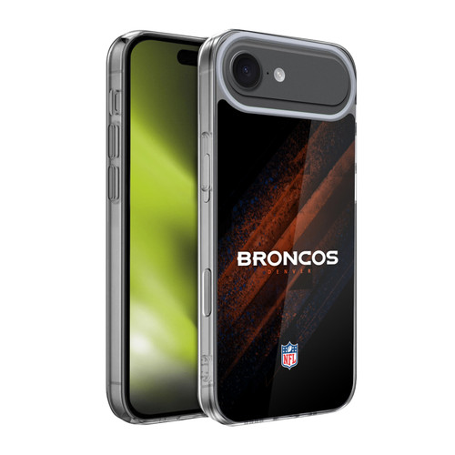 NFL Denver Broncos Logo Blur Soft Gel Case for Apple iPhone 17 Air