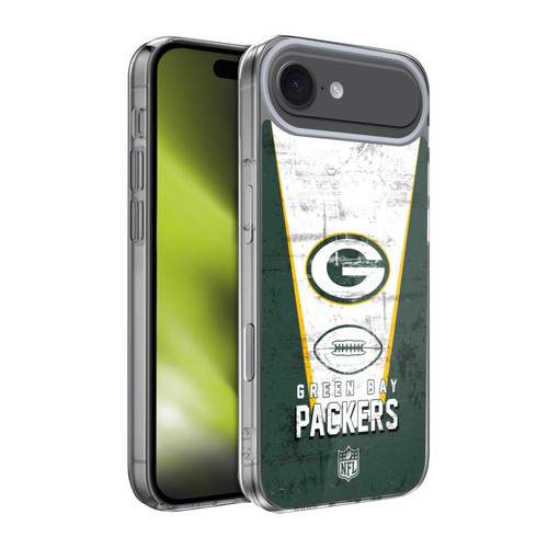 NFL Green Bay Packers Logo Art Banner Soft Gel Case for Apple iPhone 17 Air