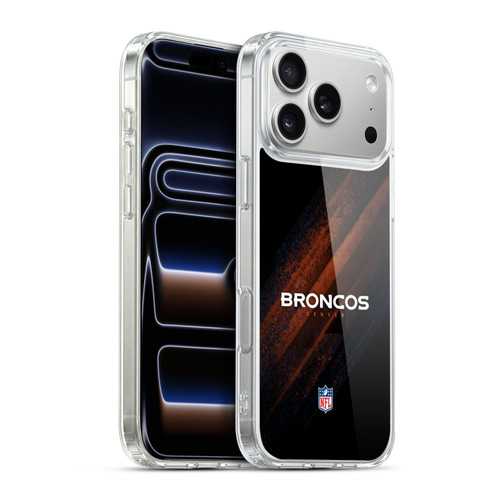 NFL Denver Broncos Logo Blur Soft Gel Case for Apple iPhone 17 Pro Max