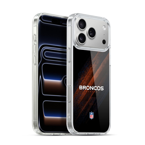NFL Denver Broncos Logo Blur Soft Gel Case for Apple iPhone 17 Pro Max