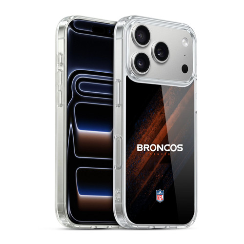 NFL Denver Broncos Logo Blur Soft Gel Case for Apple iPhone 17 Pro