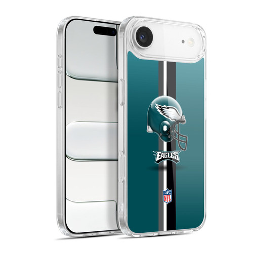 NFL Philadelphia Eagles Logo Helmet Soft Gel Case for Apple iPhone 17 Air