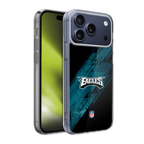 NFL Philadelphia Eagles Logo Blur Soft Gel Case for Apple iPhone 17 Pro Max