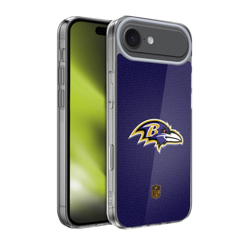 NFL Baltimore Ravens Logo Football Soft Gel Case for Apple iPhone 17 Air