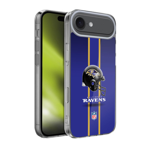 NFL Baltimore Ravens Logo Helmet Soft Gel Case for Apple iPhone 17 Air