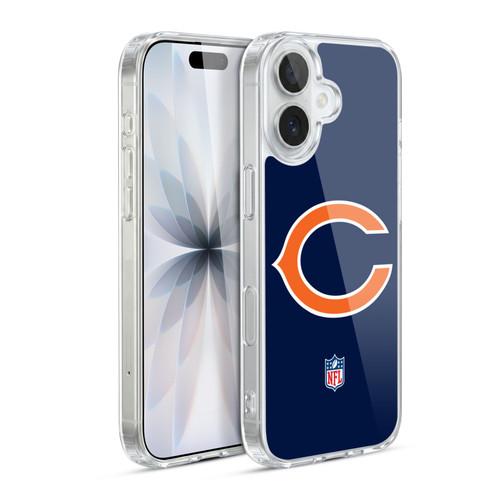 NFL Chicago Bears Logo Plain Soft Gel Case for Apple iPhone 17
