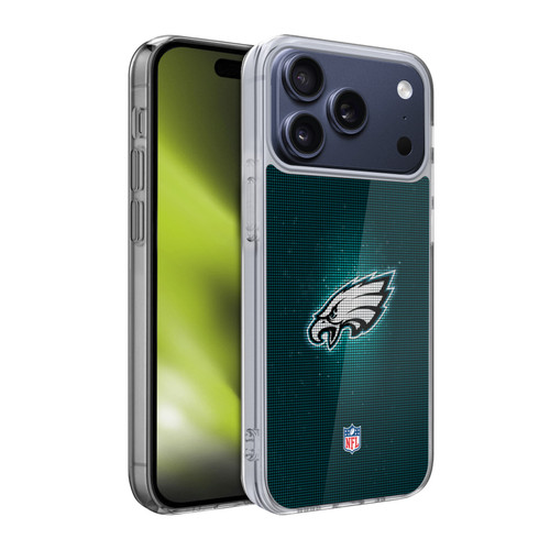 NFL Philadelphia Eagles Artwork LED Soft Gel Case for Apple iPhone 17 Pro