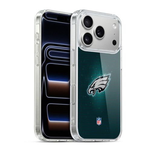 NFL Philadelphia Eagles Artwork LED Soft Gel Case for Apple iPhone 17 Pro