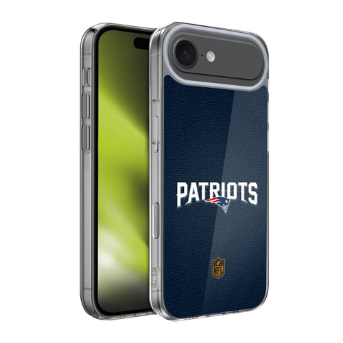 NFL New England Patriots Logo Football Soft Gel Case for Apple iPhone 17 Air