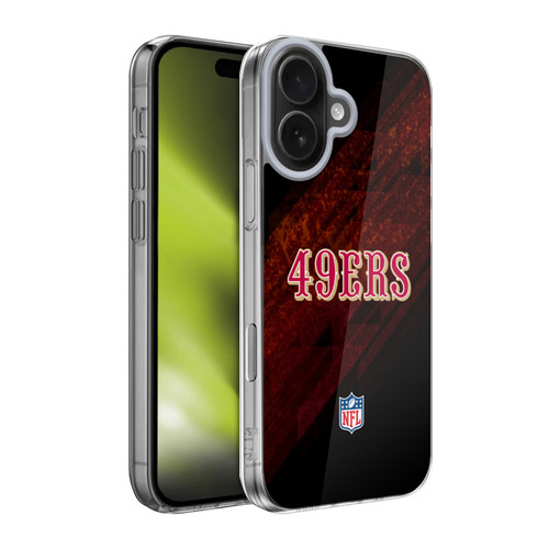NFL San Francisco 49Ers Logo Blur Soft Gel Case for Apple iPhone 17