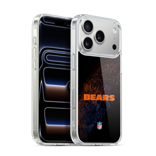 NFL Chicago Bears Logo Blur Soft Gel Case for Apple iPhone 17 Pro