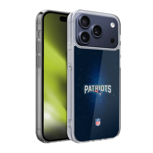 NFL New England Patriots Artwork LED Soft Gel Case for Apple iPhone 17 Pro