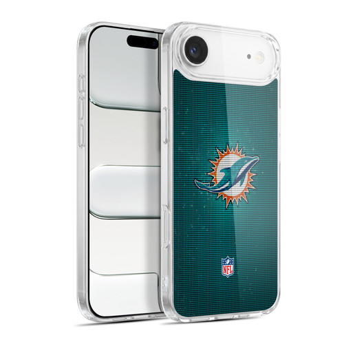 NFL Miami Dolphins Artwork LED Soft Gel Case for Apple iPhone 17 Air